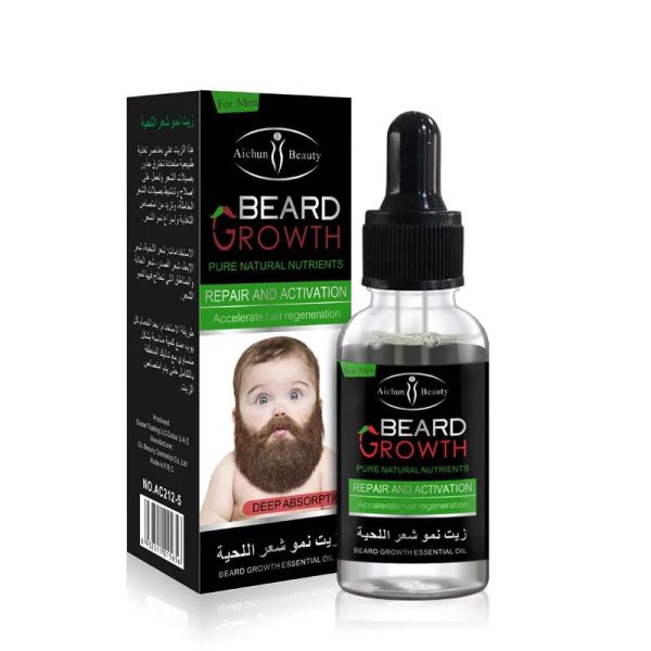 Men Beard Growth Aichun Beauty Organic Oil Concave Naturals Beard Oil 35 Ml