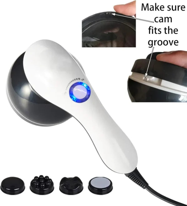 Health Fitness Chargeable Massager 4 In 1