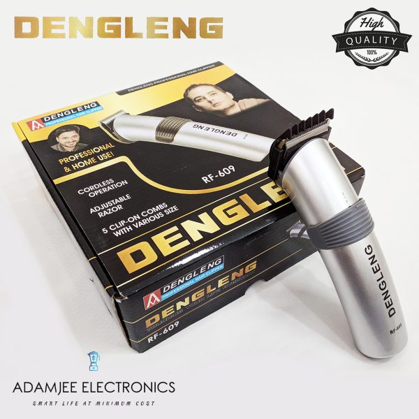 Dengleng Rf-609r Rechargeable Hair And Beard Shaving Machine For Men Grooming