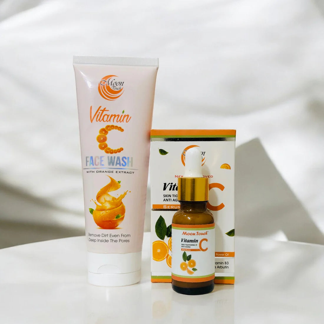 Vitamin C Face Wash + Vitamin C Face Serum (pack Of 2)