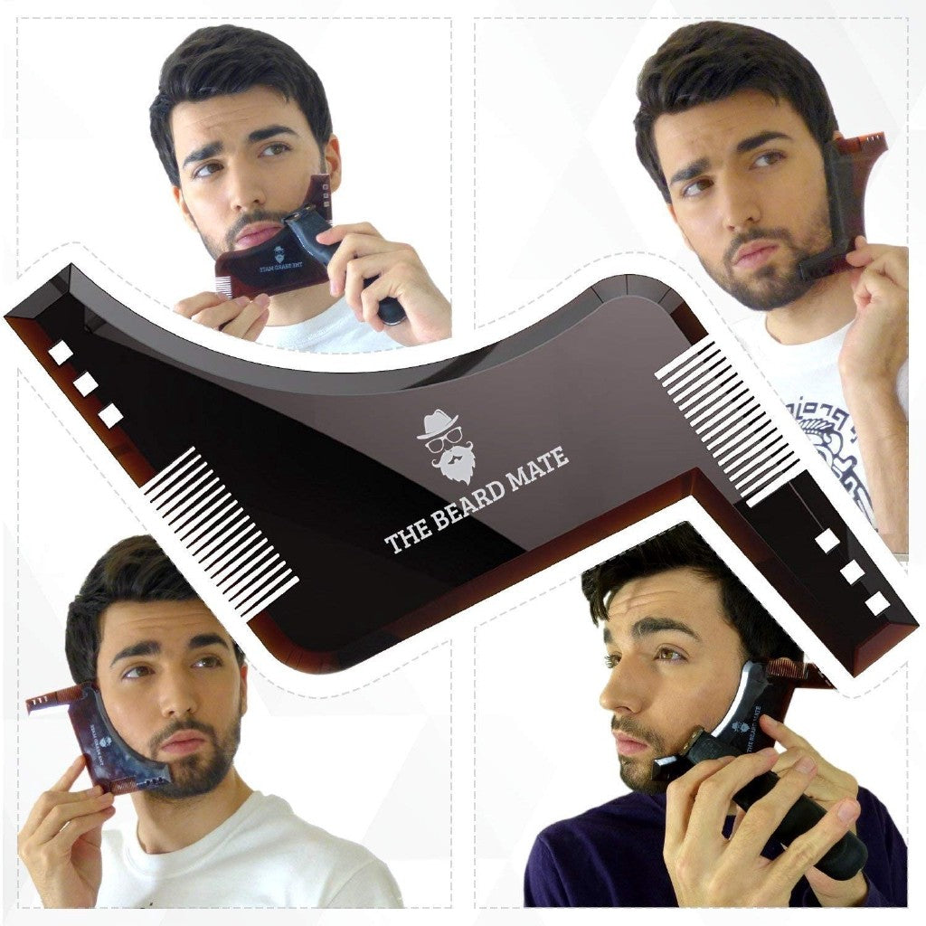 Beard Shaping Tool Template | Beard Shaper Tool Plus Comb